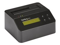 StarTech.com USB 3.0 Hard Drive Eraser Dock for 2.5" & 3.5" SATA/ IDE SSD HDD + mSATA & M.2 - Standalone Secure Erase Wiper & Sanitizer (SDOCK1EU3P) - Harddisksletter - svart - for P/N: SVA12M5NA SDOCK1EU3P