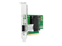 HPE InfiniBand HDR100 MCX653105A-ECAT - Nettverksadapter - PCIe 4.0 x16 lav profil - 100Gb Ethernet / 100Gb Infiniband QSFP28 x 1 - for ProLiant DL325 Gen10, DL345 Gen10, DL365 Gen10, DL380 Gen10 P23665-B21