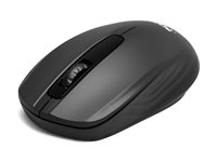 PORT Connect - Mus - høyre- og venstrehåndet - optisk - 3 knapper - trådløs - 2.4 GHz - USB trådløs mottaker - løsvekt 900508