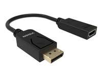 VISION - Video adapter - DisplayPort hann til HDMI hunn - svart - 4K 60Hz støtte TC-DPHDMI8K/BL