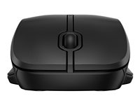 HP 255 - Mus - 3 knapper - trådløs - Bluetooth, 2.4 GHz - USB trådløs mottaker - svart - Smart Buy 8R3U1UT
