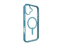 Zagg Santa Cruz Snap - Baksidedeksel for mobiltelefon - MagSafe-samsvar - retroblå - for Apple iPhone 16 Plus 702315059