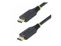 StarTech.com 1m (3.3ft) Premium Certified High Speed HDMI Cable, 4K60Hz - Premium High Speed - HDMI-kabel med Ethernet - HDMI hann til HDMI hann - 1 m - svart - passiv, 4K 60Hz støtte HDMI2-CABLE-4K60-1M