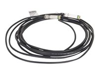 HPE X240 Direct Attach Cable - Nettverkskabel - SFP+ til SFP+ - 7 m - for HPE 12XXX, 5500, 59XX; FlexFabric 1.92, 11908, 12902; SimpliVity 380 Gen10, 380 Gen9 JC784C