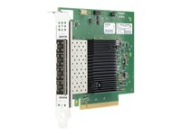 Intel E810-XXVDA4 - Nettverksadapter - PCIe 4.0 x16 - 25 Gigabit SFP28 x 4 - for Edgeline e920; ProLiant DL20 Gen10, DL325 Gen10, DL345 Gen10, DL360 Gen10, DL380 Gen10 P08458-B21