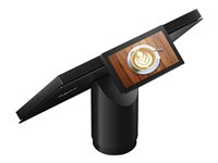 HP Engage - Kundeskjerm - 6.6" - berøringsskjerm - 1400 x 720 - 400 cd/m² - 1000:1 - 25 ms - USB - svart - USB - for Engage One Essential 9YH48AA