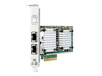 HPE 530T - Nettverksadapter - PCIe 2.0 x8 - 10Gb Ethernet - gjenmarkedsført - for Apollo 4200 Gen10; ProLiant DL360 Gen10, DL388p Gen8 656596R-B21