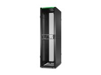 APC NetShelter SX Gen 2 - Rack skap - 2258H x 600W x 1070D mm, med sider - står på gulv - svart - 48U - 19" - TAA-samsvar - for P/N: SMT1000RM1U, SMT750RM1U, SRTL10KRM4UT, SRTL5KRM2UI-HW, SRTL5KRM2UT-HW, SRTL8KRM4UT AR3107B2