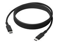 dbramante1928 IT - USB-kabel - USB-C til USB-C - 2 m - opp til 100W ladekraft - svart CB20CCBL7239