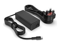 HP USB-C LC - Strømadapter - AC - 65 watt - Storbritannia - for Presence Small Space Solution with Zoom Rooms 1P3K6AA#ABU
