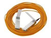 HPE Active Optical Cable - Direktekoblingskabel - QSFP+ til QSFP+ - 15 m - toakset - aktiv - for Apollo 4200, 4200 Gen10 720211-B21