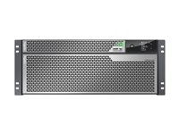 APC Smart-UPS Ultra SRTL8KRM4UI - UPS (kan monteres i rack) (høy tetthet) - online - AC 230 V - 8000 watt - 8000 VA - litiumion - utgangskontakter: 12 - 4U - sølvgrå - for P/N: AP9335T, AP9335TH, AP9640, AP9641, AP9810, AP9834, SRTRK2 SRTL8KRM4UI