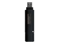 Kingston DataTraveler 4000 G2 Management Ready - USB-flashstasjon - kryptert - FIPS 140-2 Level 3 - 16 GB - USB 3.0 - TAA-samsvar DT4000G2DM/16GB